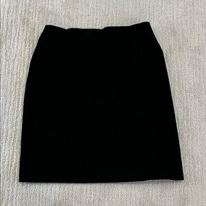 🖤 Liz Claiborne Collection Black Velvet Skirt Size 14
